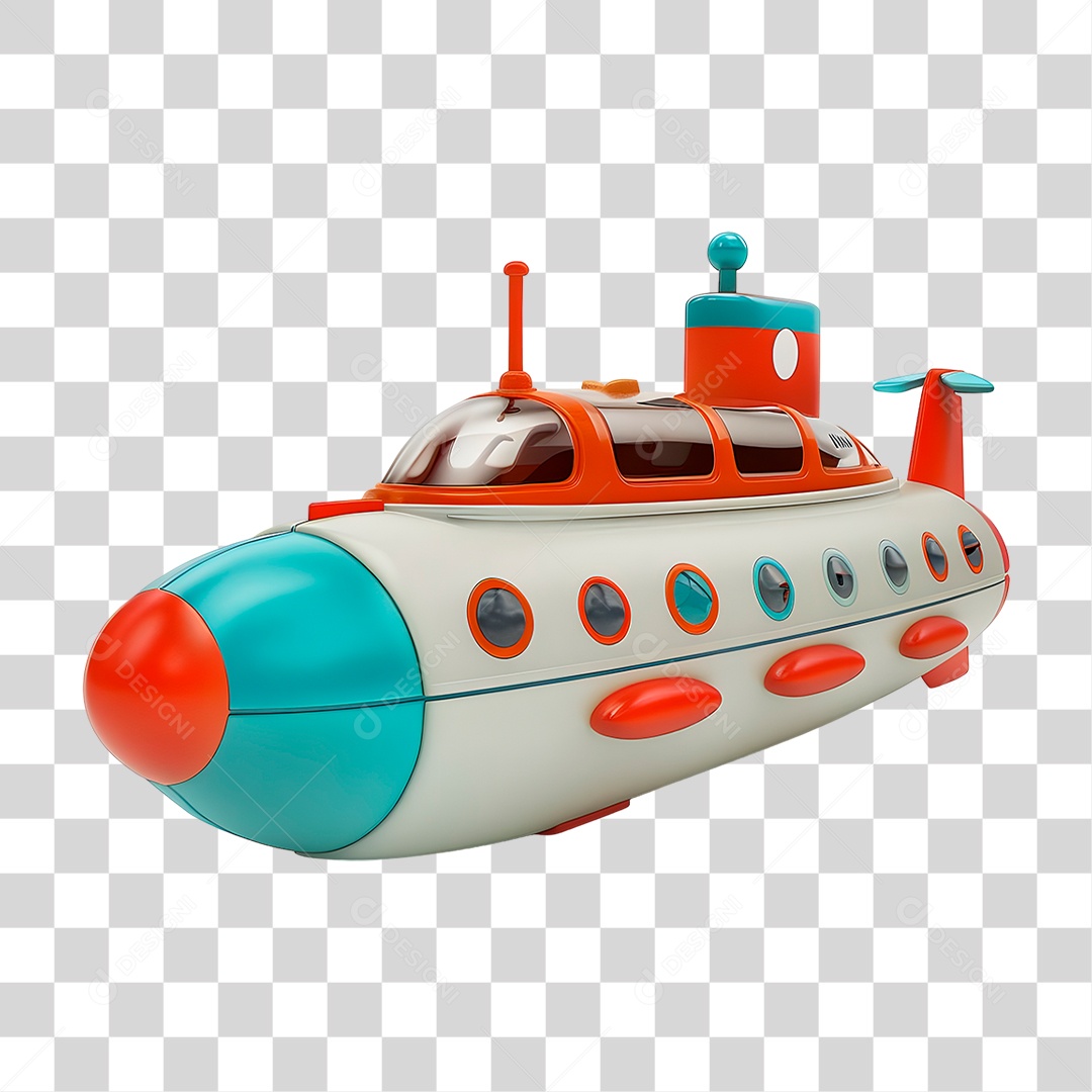 Submarino PNG Transparente
