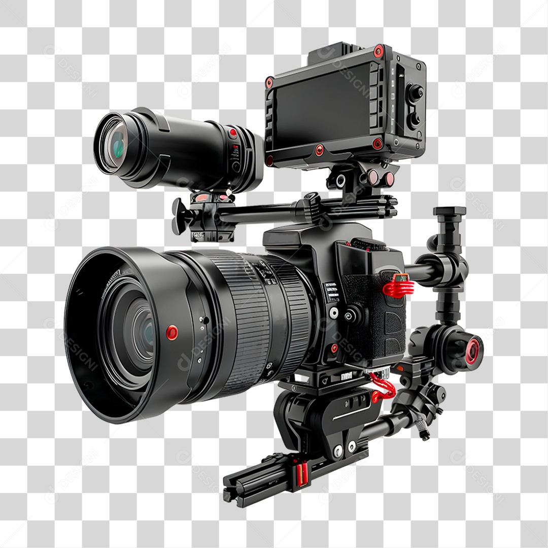 Câmera de Vídeo PNG Transparente