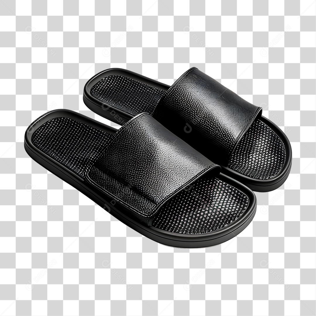 Chinelo Slide PNG Transparente