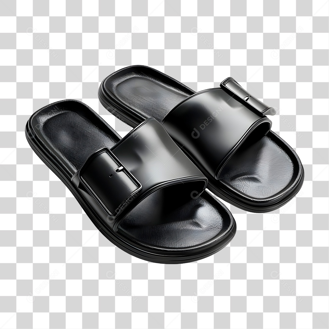 Chinelo Slide PNG Transparente