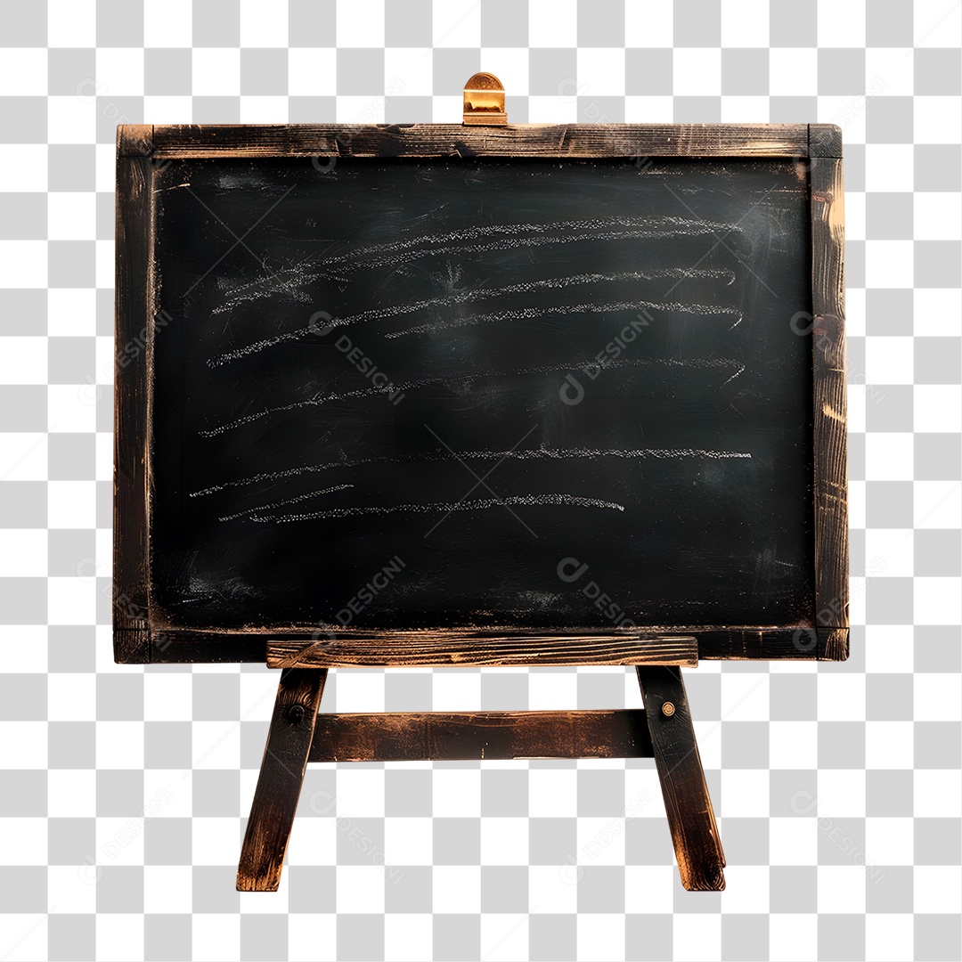 Quadro Negro PNG Transparente