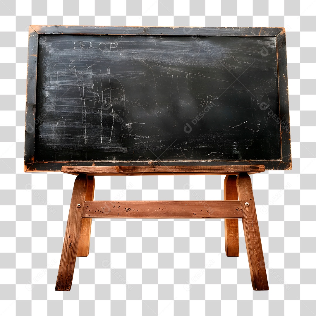 Quadro Negro PNG Transparente