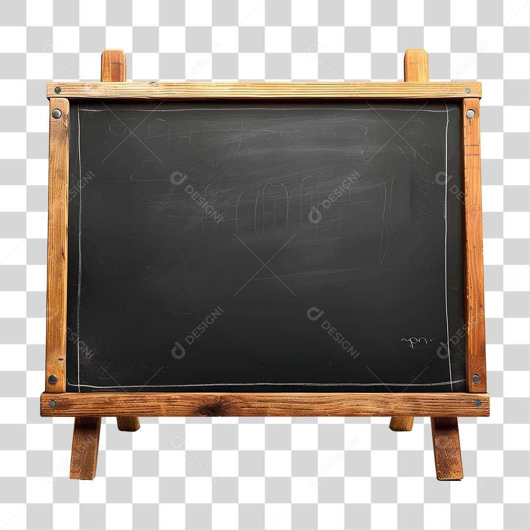Quadro Negro PNG Transparente