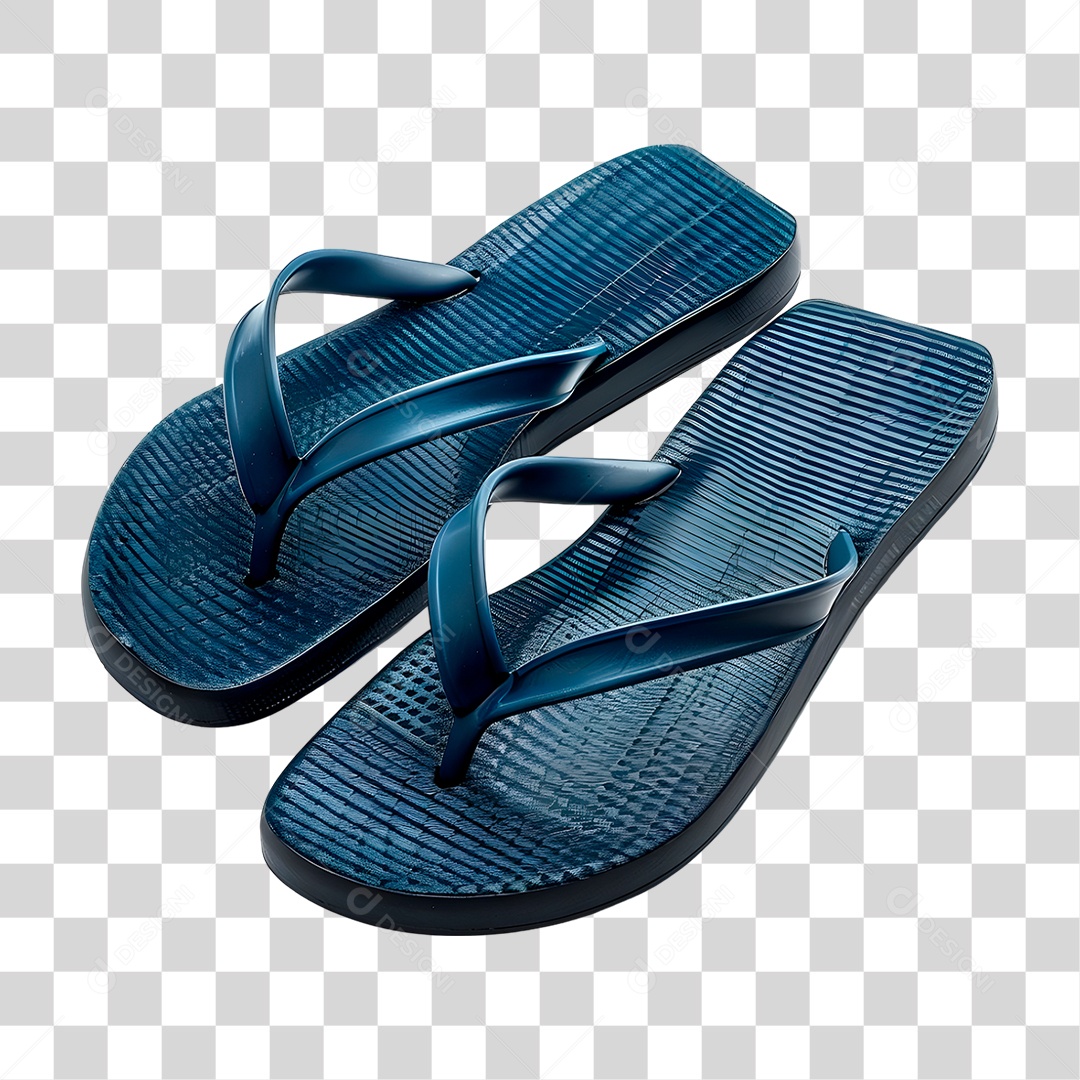 Sandália Colorida PNG Transparente