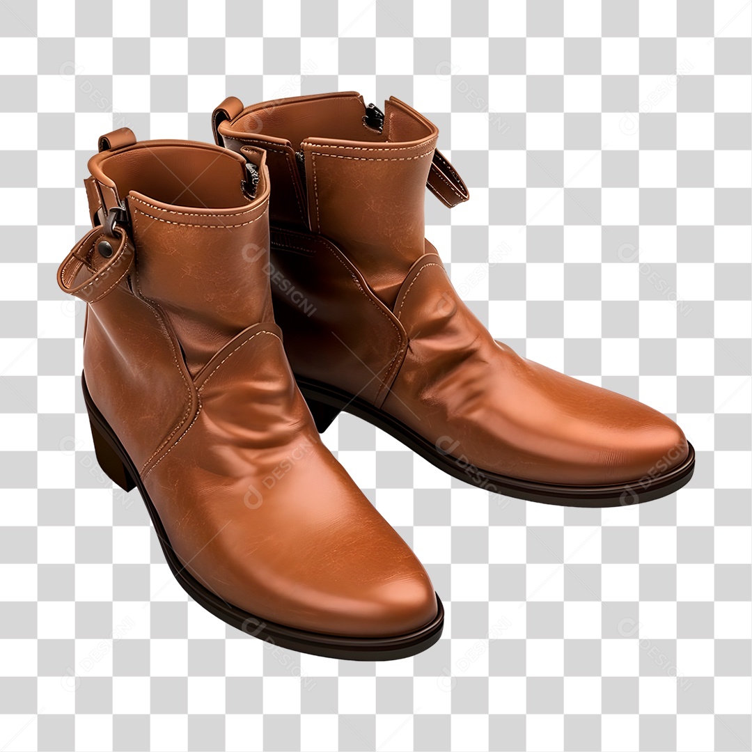 Bota Feminina PNG Transparente