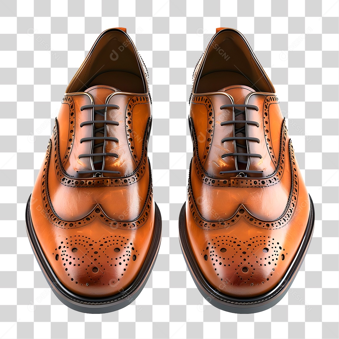 Sapato Social PNG Transparente
