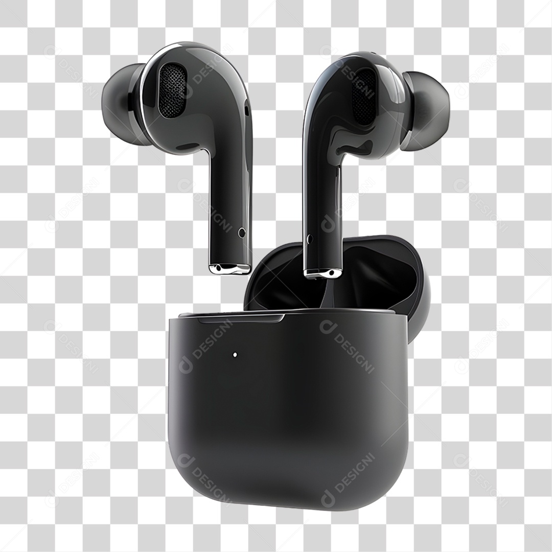 Fone de Ouvido PNG Transparente