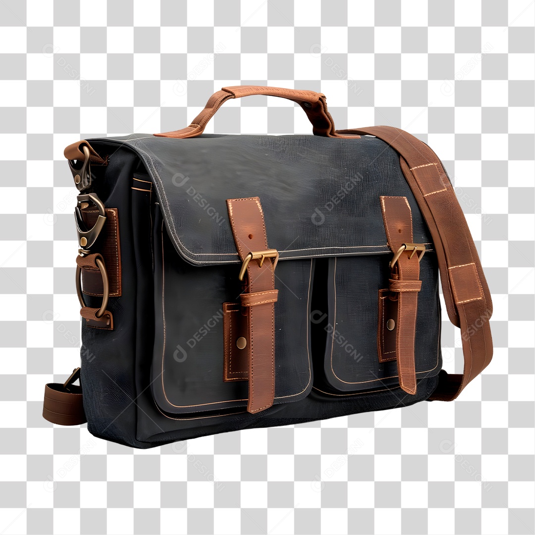 Bolsa de Couro PNG Transparente