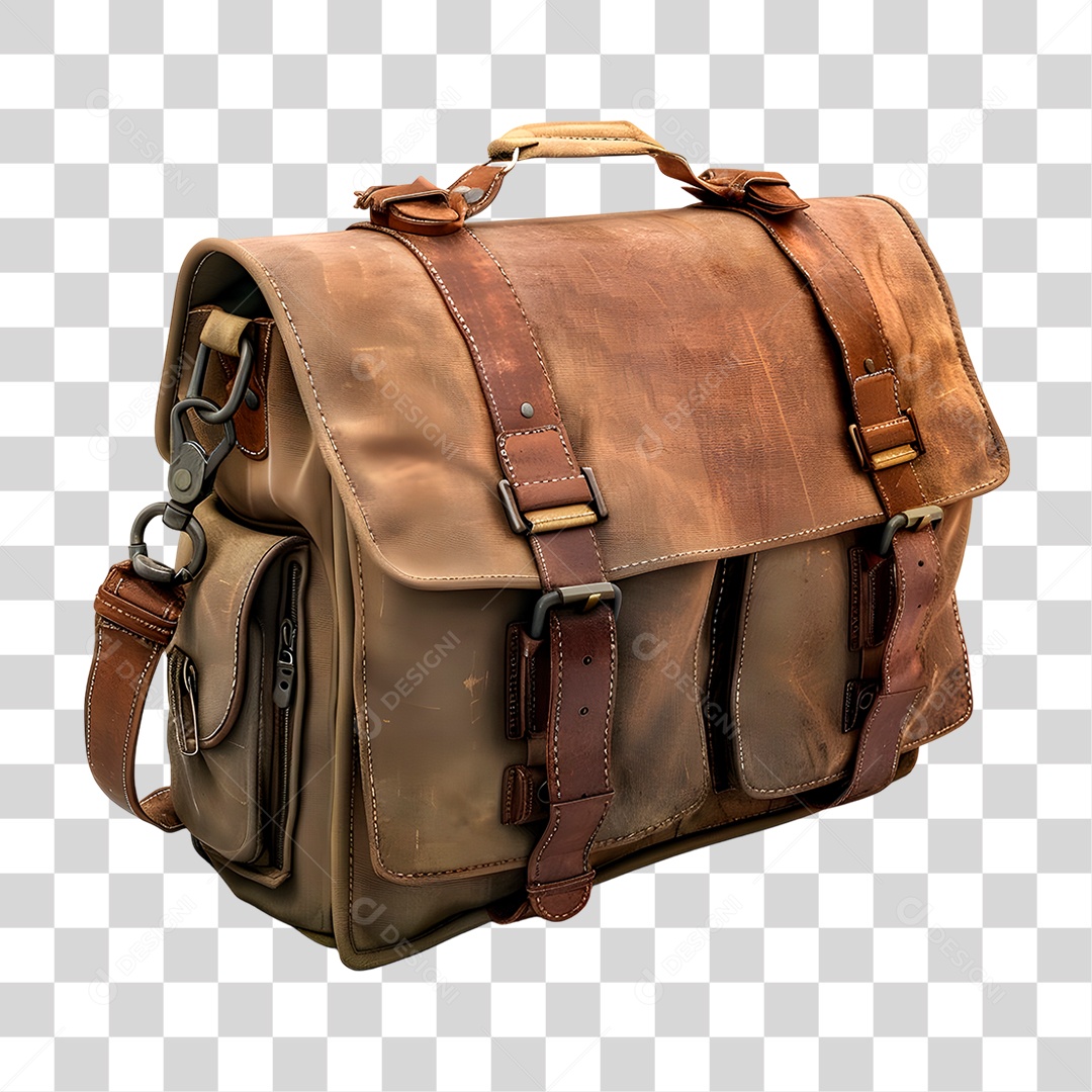 Bolsa de Couro PNG Transparente