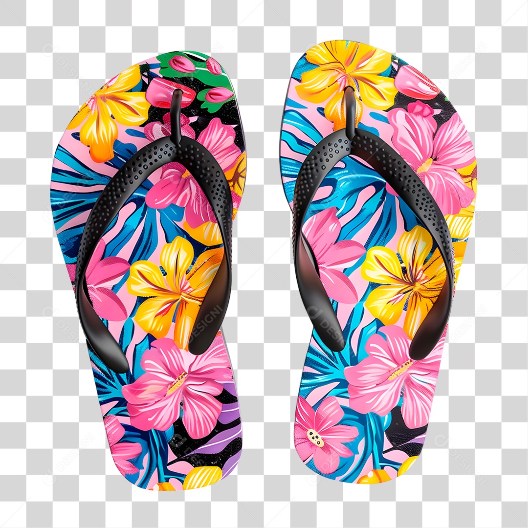 Sandália Florida PNG Transparente