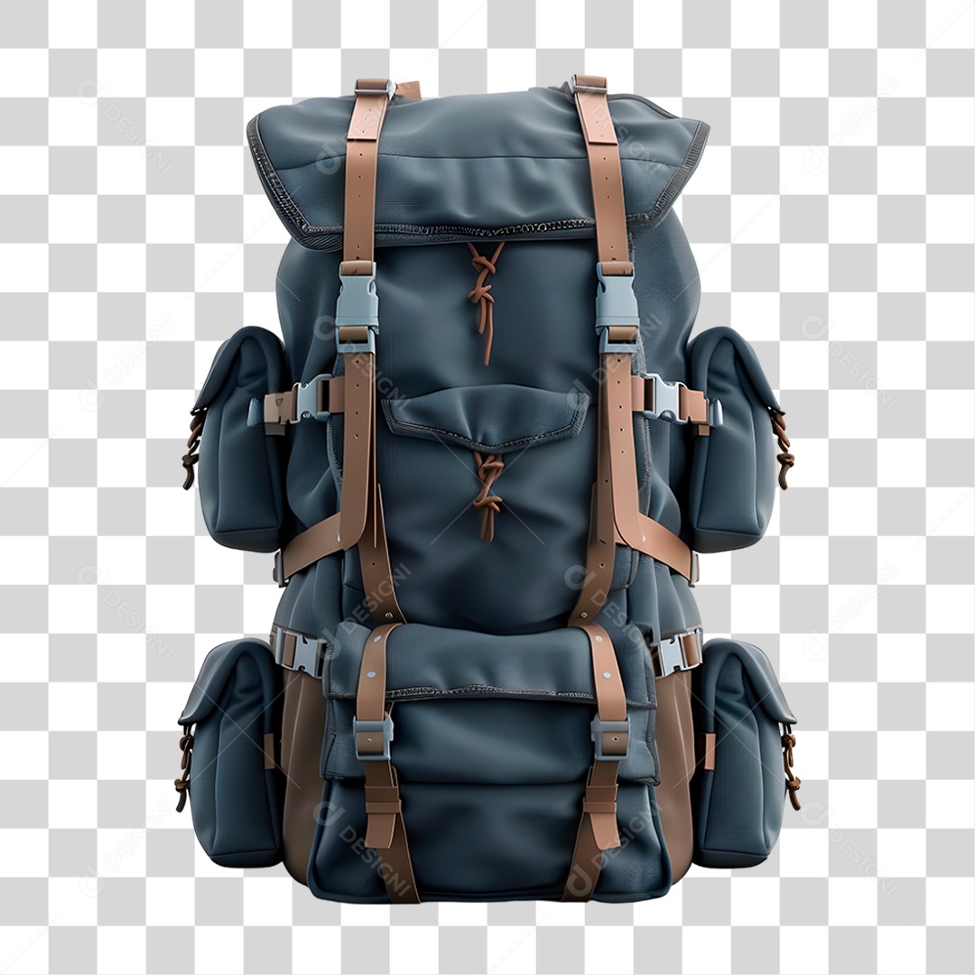 Mochila de Acampamento PNG Transparente