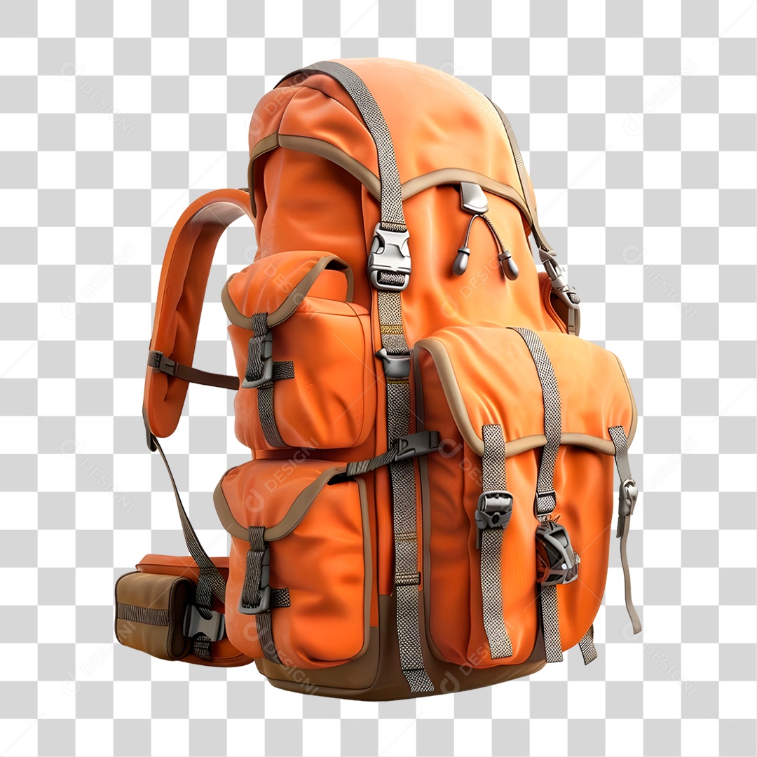 Mochila de Acampamento PNG Transparente