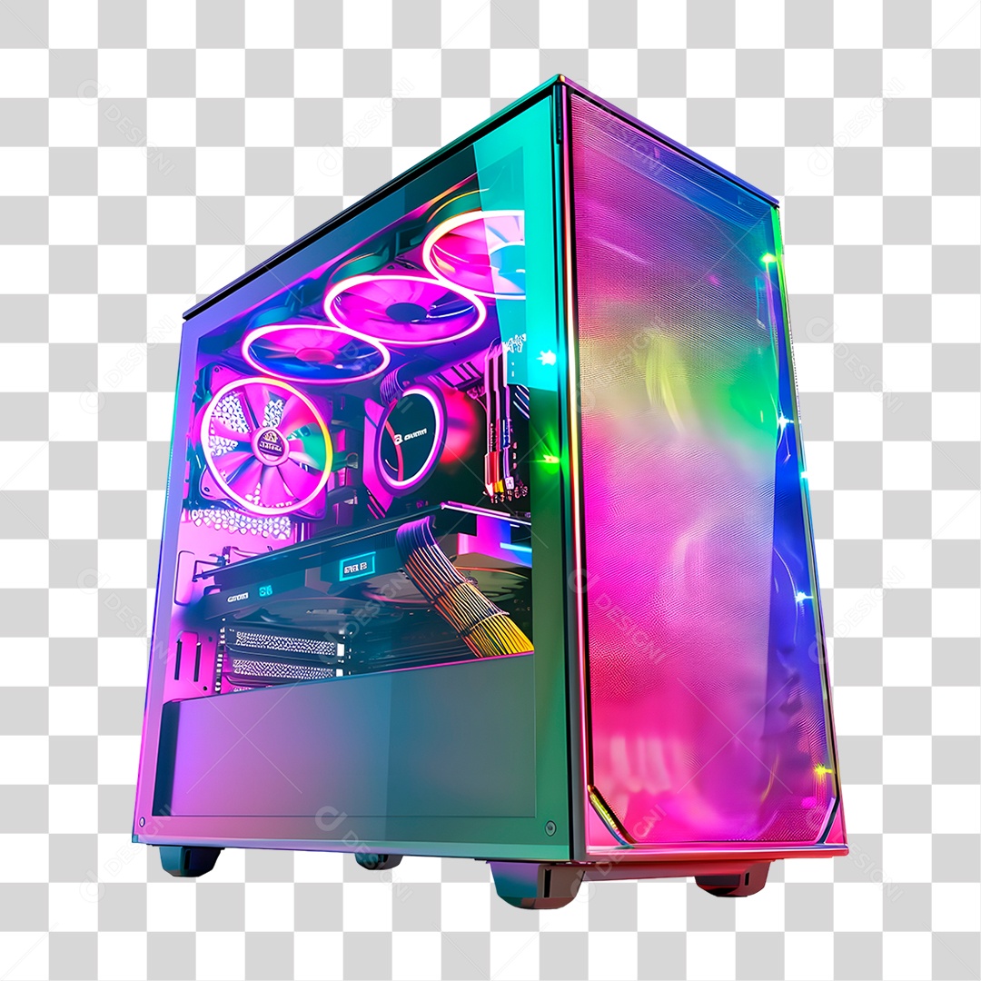 PC Gamer PNG Transparente