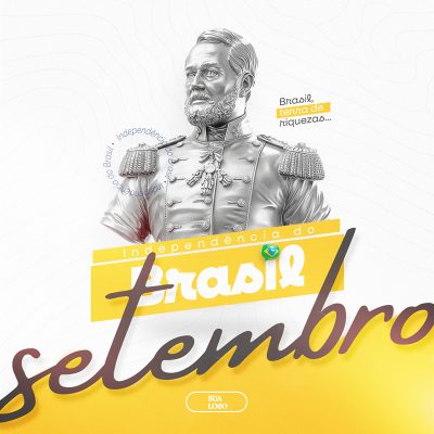 Dia da Independência do Brasil 07 de Setembro Social Media PSD Editável
