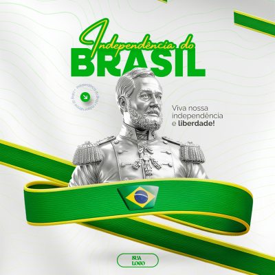 Dia da Independência do Brasil 07 de Setembro Social Media PSD Editável