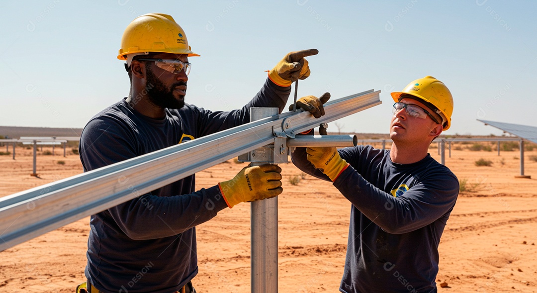 Homens jovens eletricista trabalhando