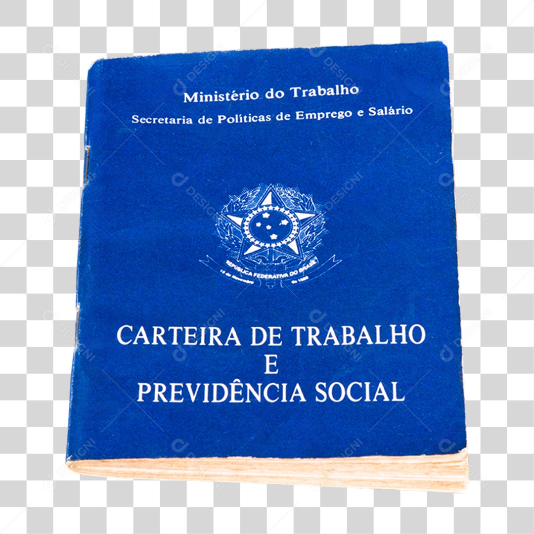 Carteira de Trabalho PNG Transparente