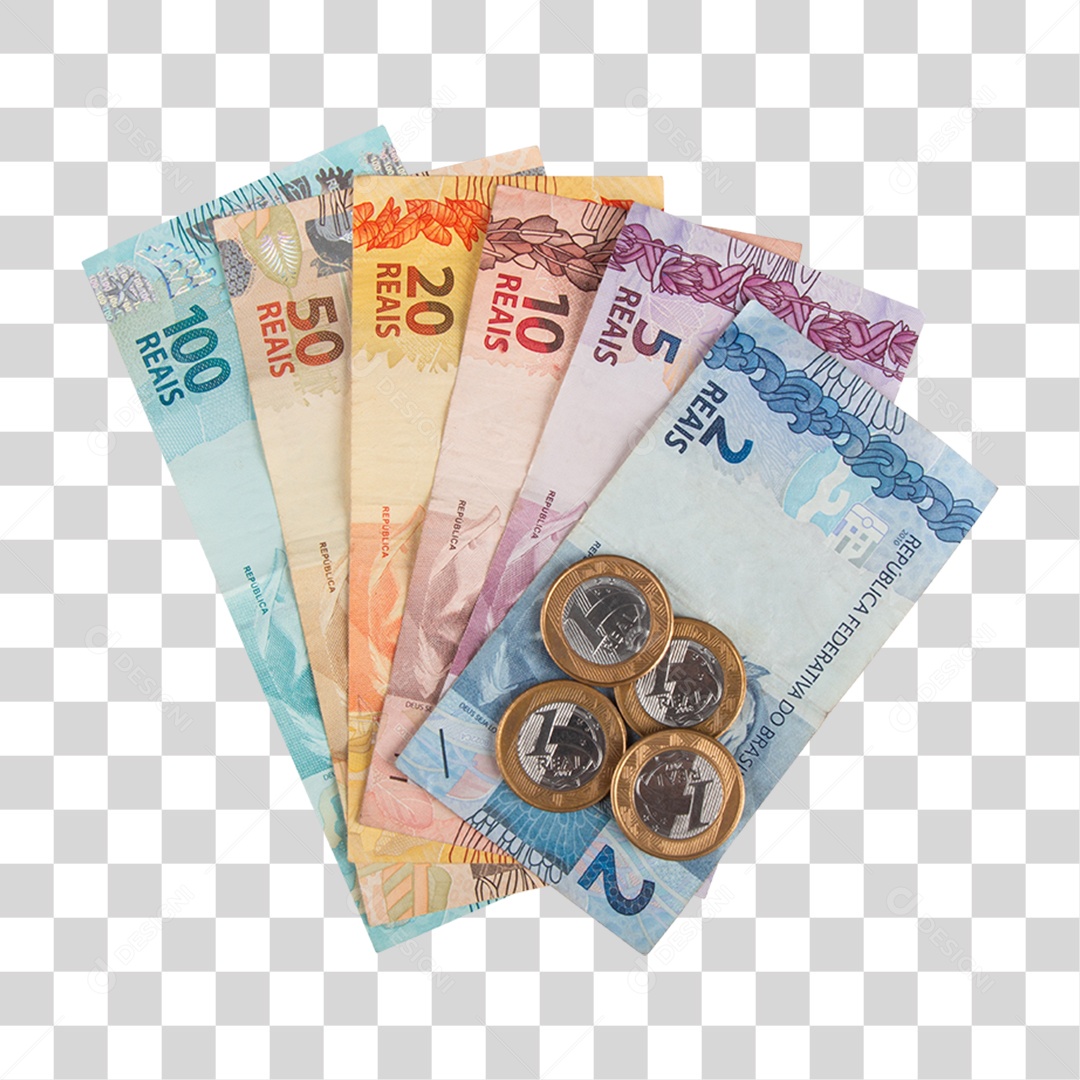 Dinheiro Notas Cédulas PNG Transparente