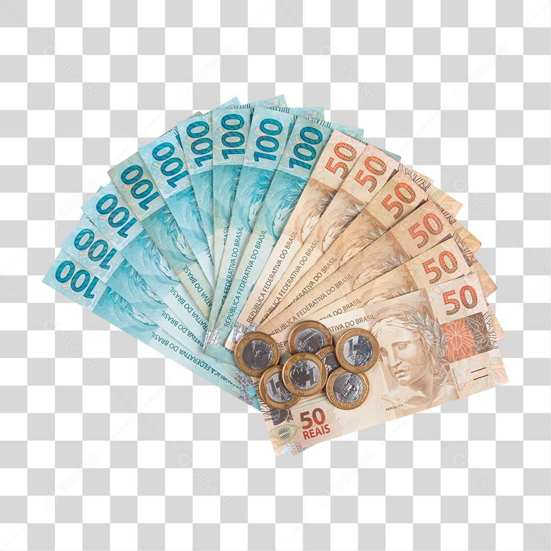 Dinheiro Notas Cédulas PNG Transparente