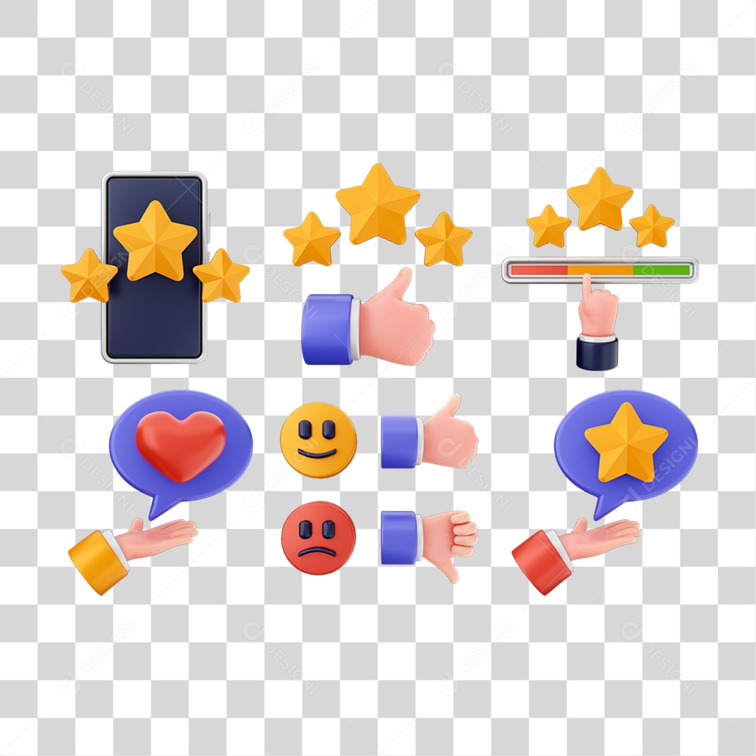 Ícone 3D Pacotes de Arquivos Pastas PNG Transparente