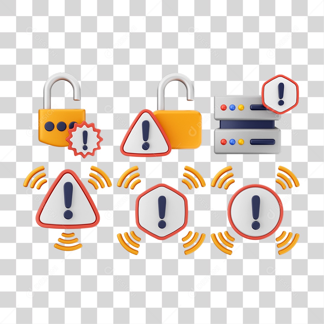 Ícones Alerta Perigo Símbolo PNG Transparente