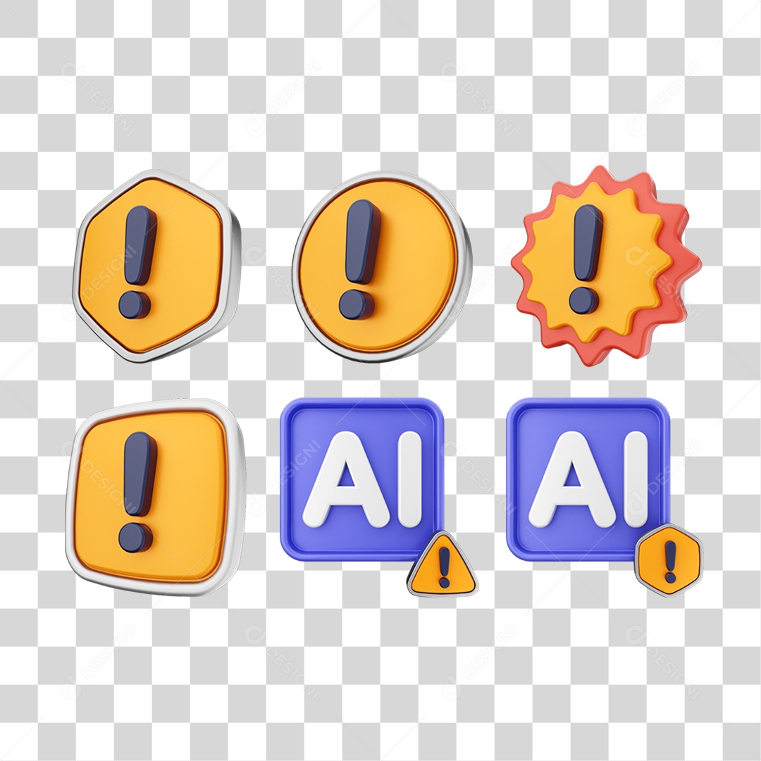 Ícones Alerta Perigo Símbolo PNG Transparente