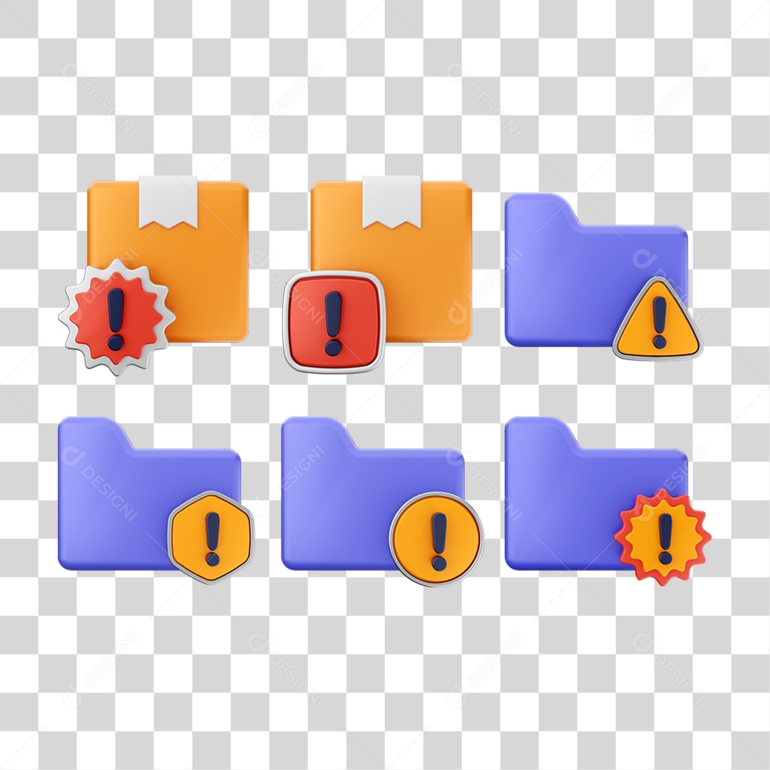 Ícones Arquivos Computador Alerta PNG Transparente