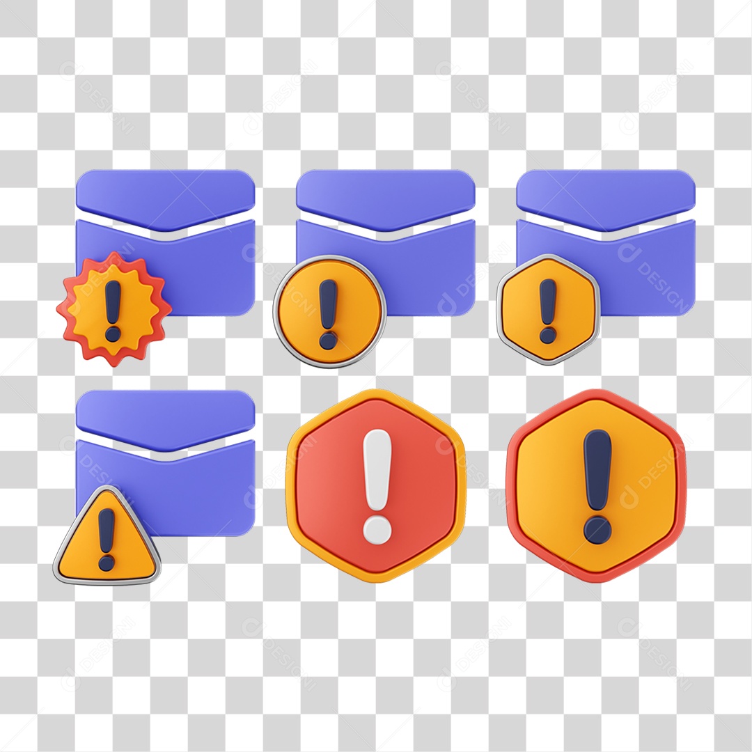 Ícones Alerta Perigo Símbolo PNG Transparente