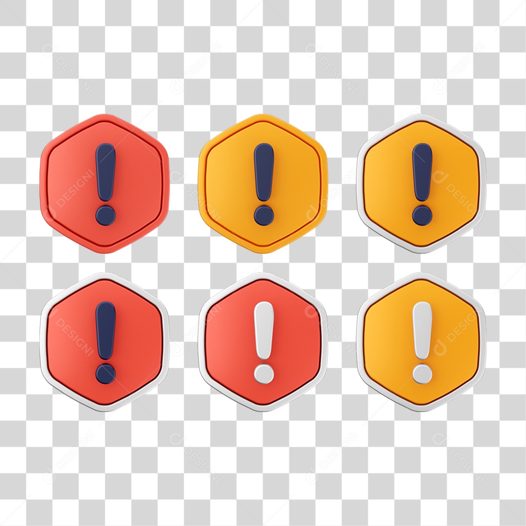 Ícones Alerta Perigo Símbolo PNG Transparente