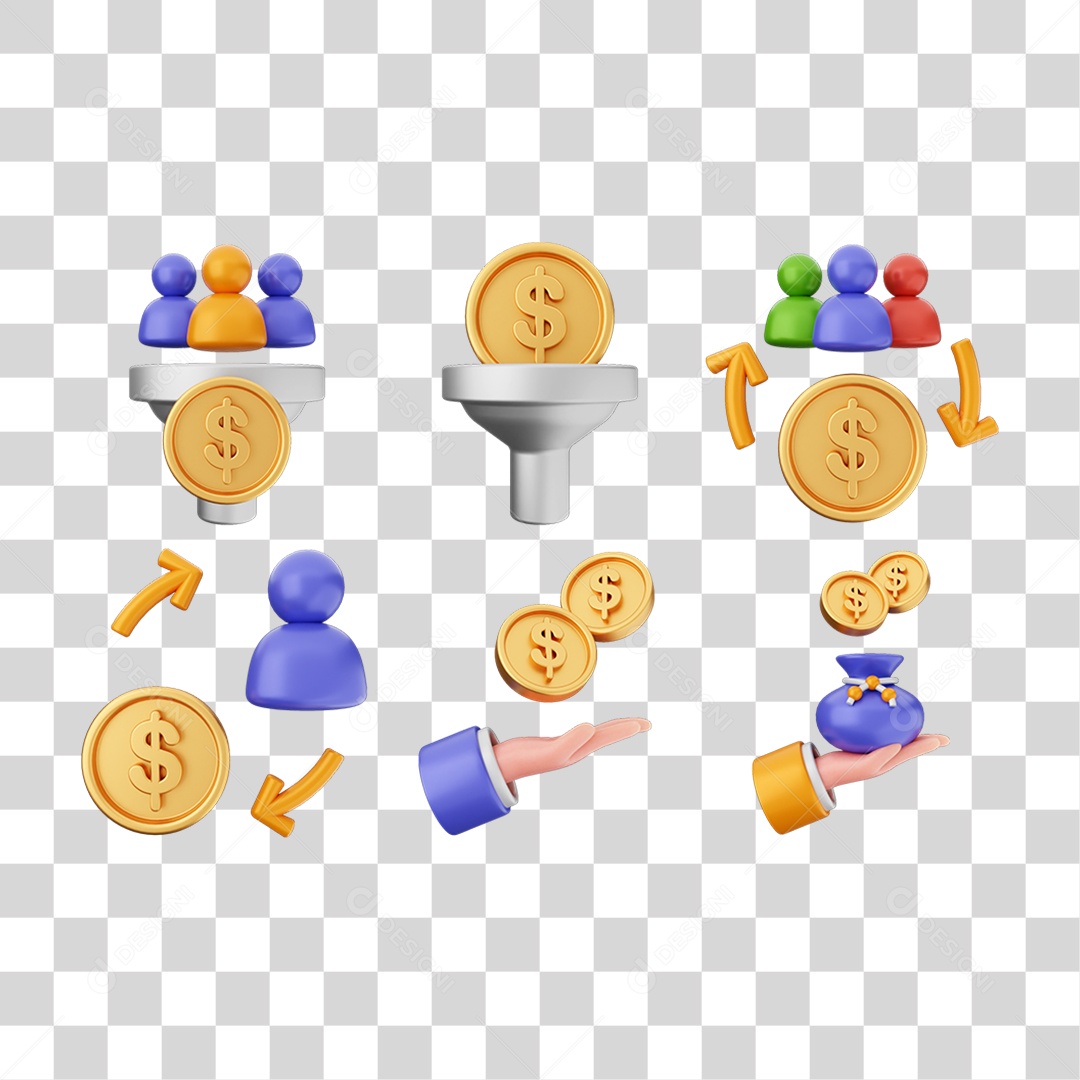 Pacotes de Ícones Computador PNG Transparente