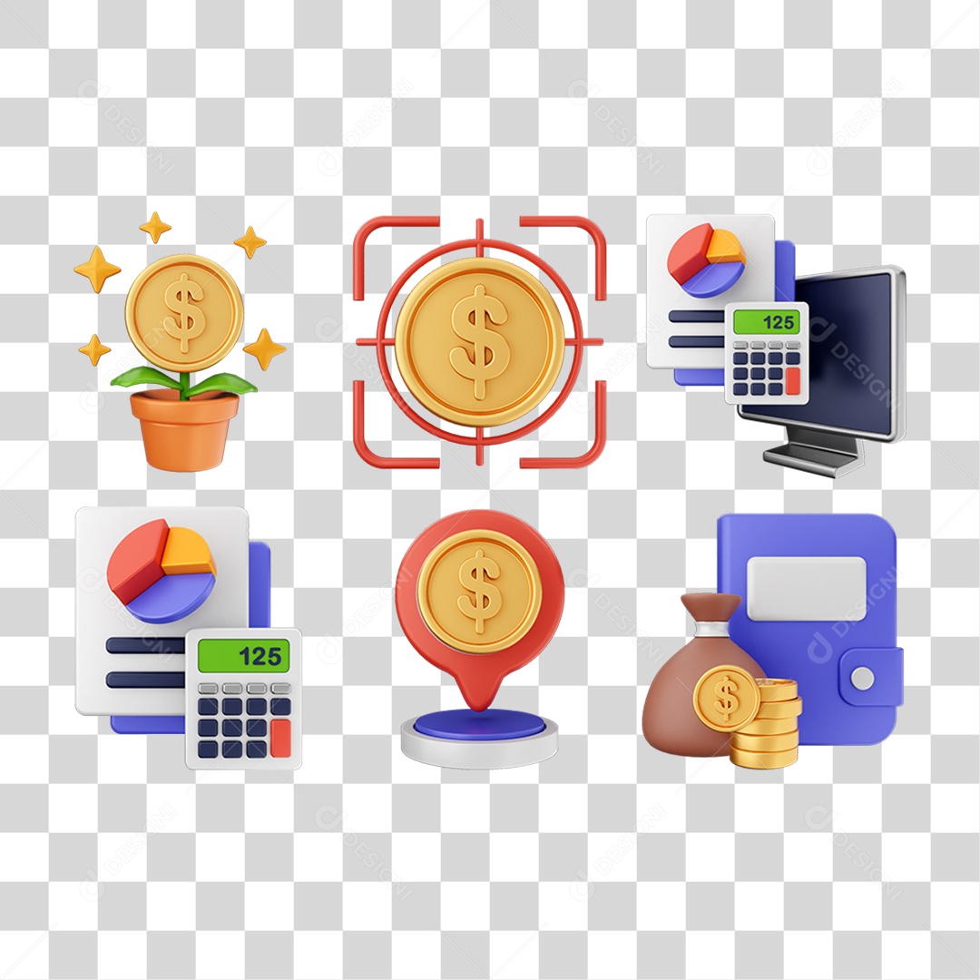 Pacotes de Ícones Computador PNG Transparente