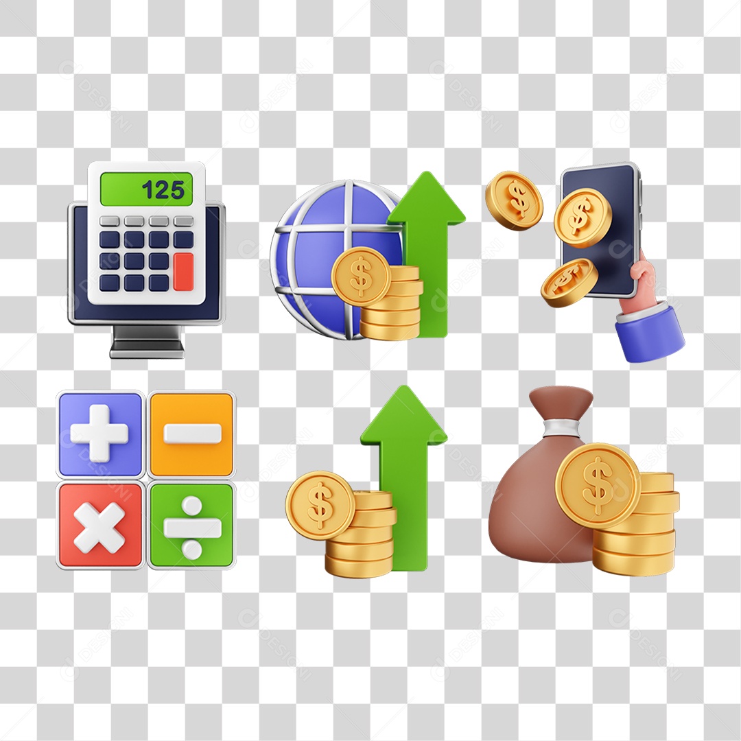 Pacotes de Ícones Computador PNG Transparente