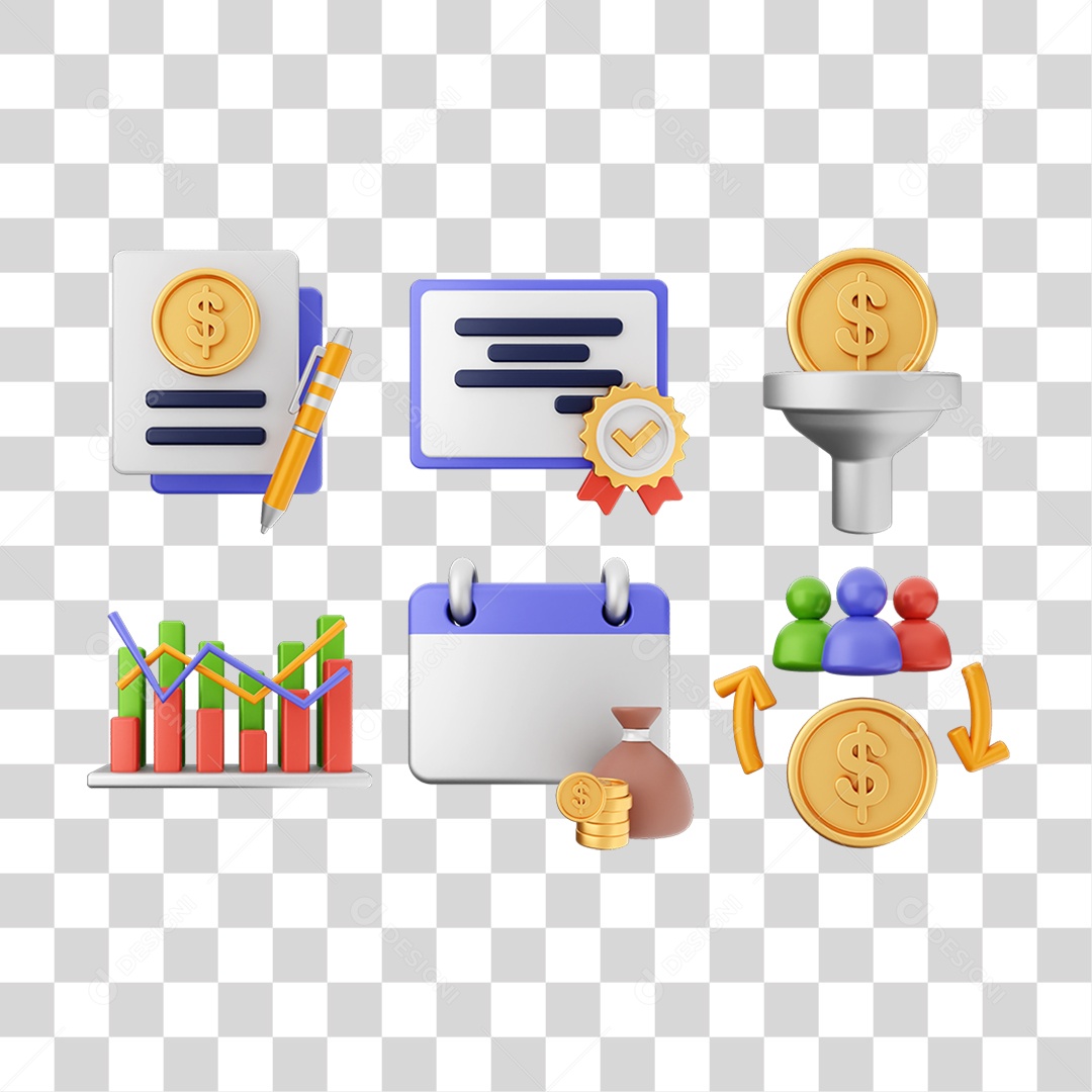 Pacotes de Ícones Computador PNG Transparente