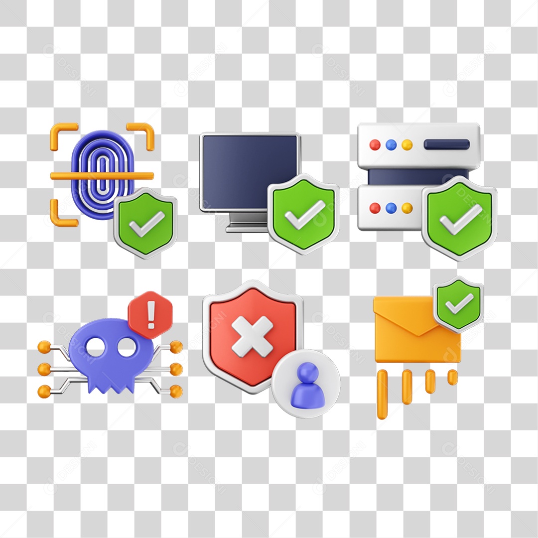 Pacotes de Ícones Computador PNG Transparente