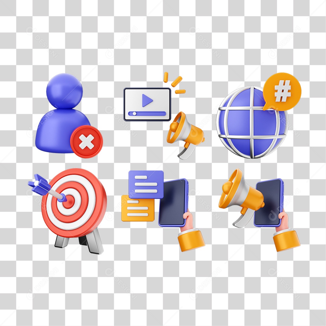 Pacotes de Ícones Comunicação Mensagens PNG Transparente