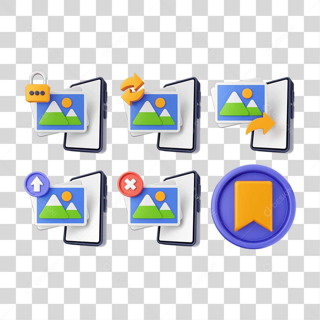 Pacotes de Ícones Computador PNG Transparente