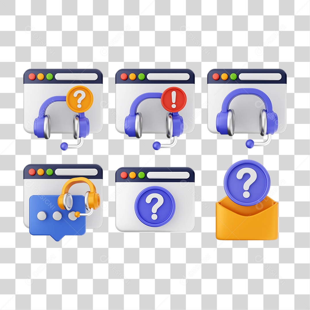 Pacotes de Ícones Arquivos Mensagem PNG Transparente