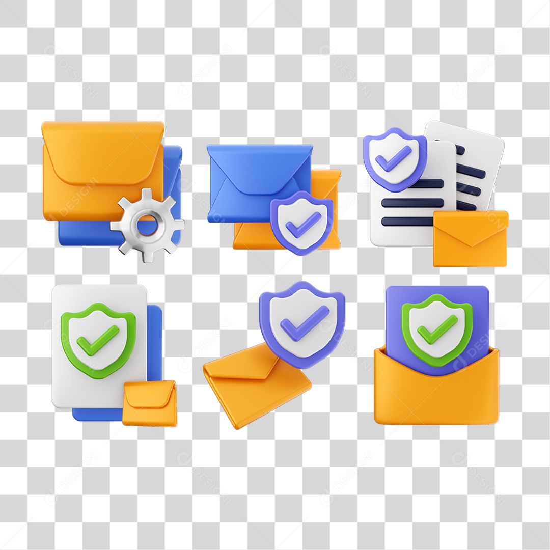 Pacotes de Ícones Arquivos Mensagem PNG Transparente