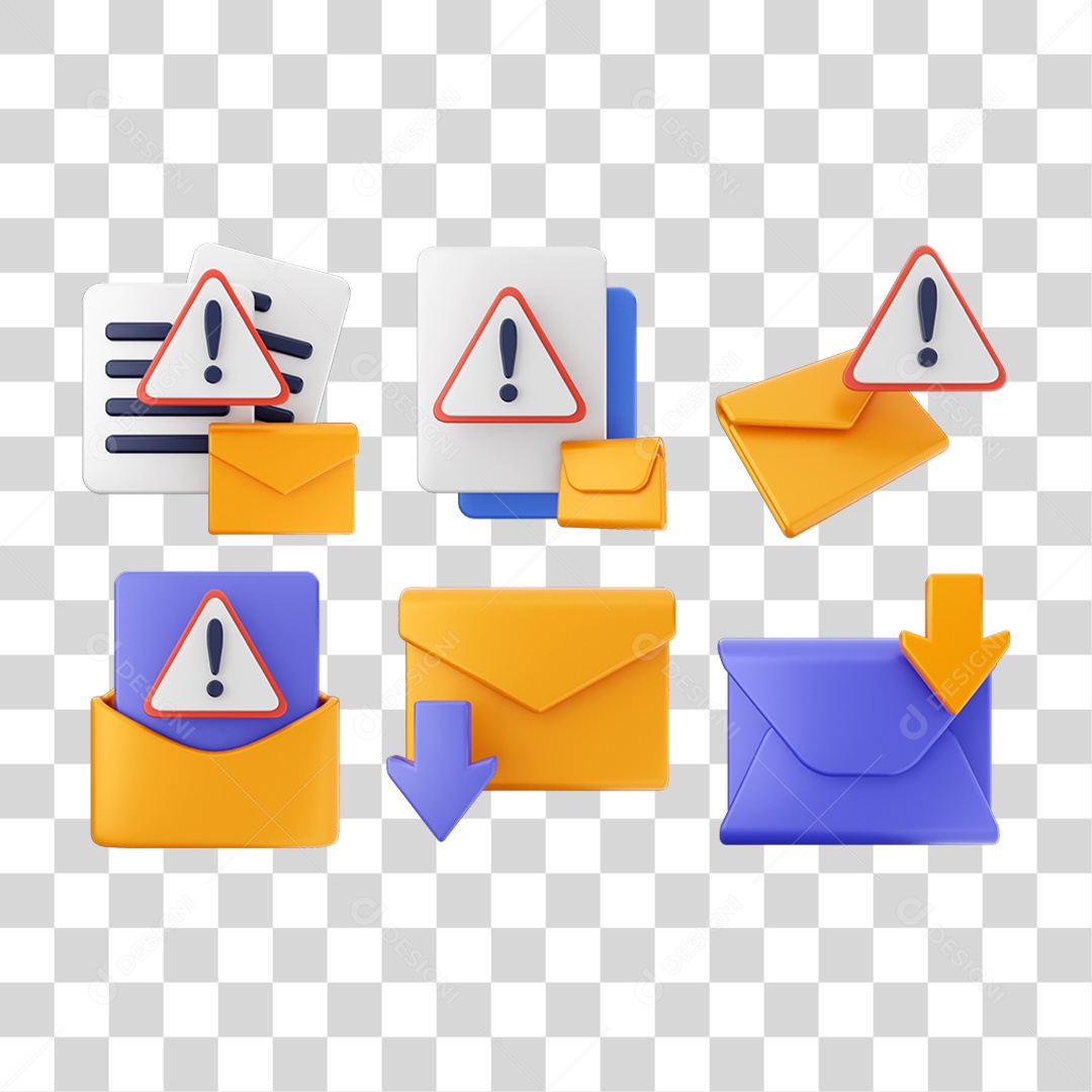 Pacotes de Ícones Arquivos Mensagem PNG Transparente