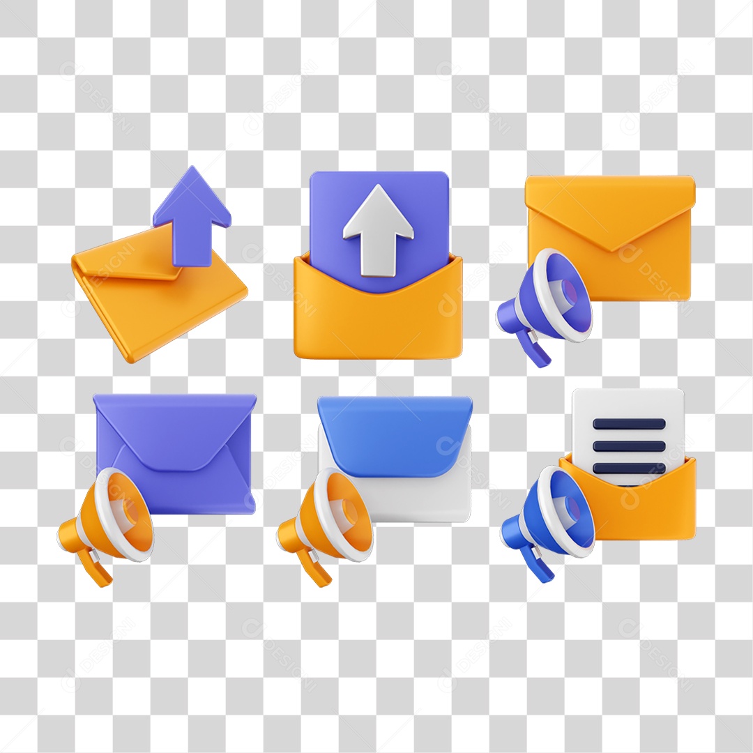 Pacotes de Ícones Arquivos Mensagem PNG Transparente