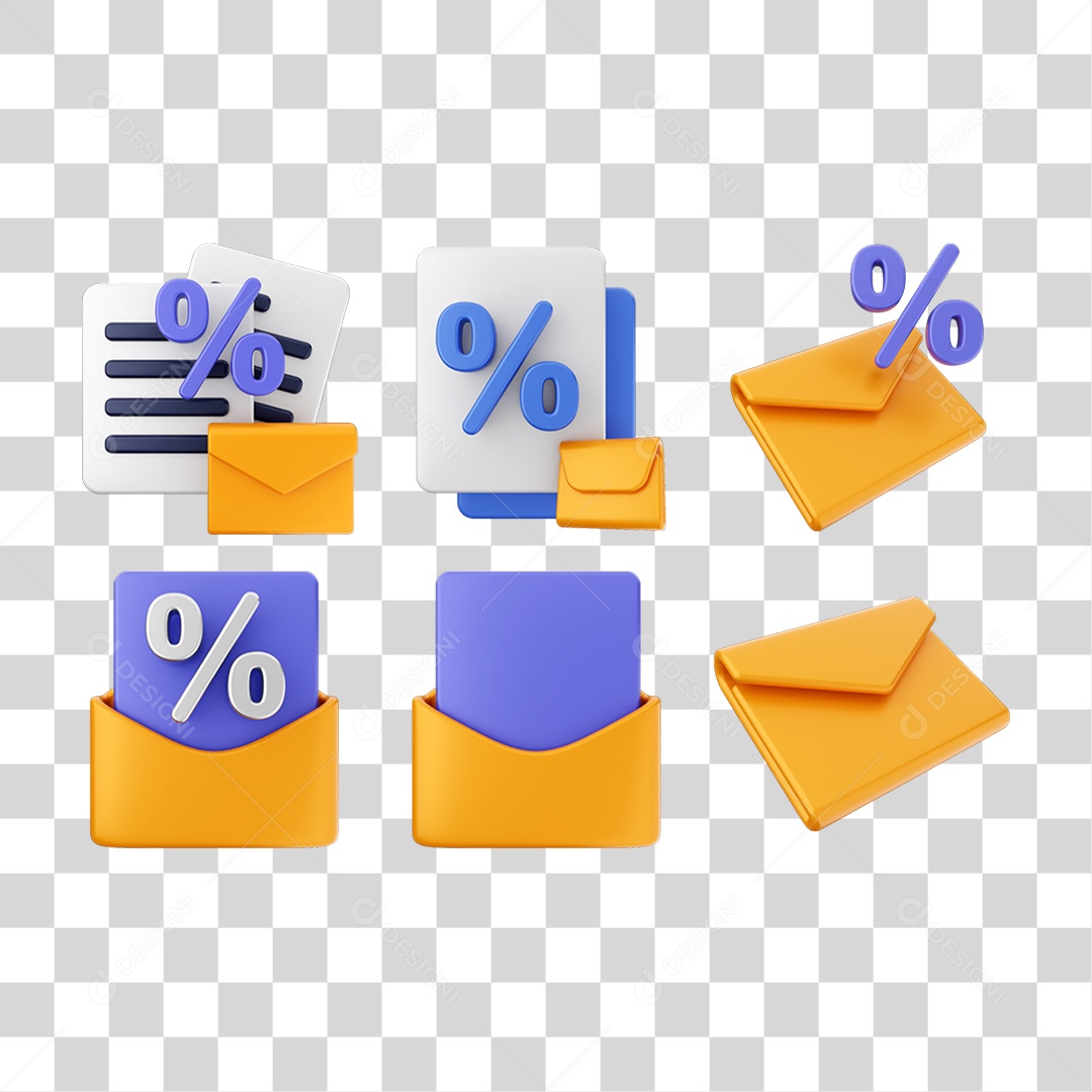 Pacotes de Ícones Arquivos Mensagem PNG Transparente