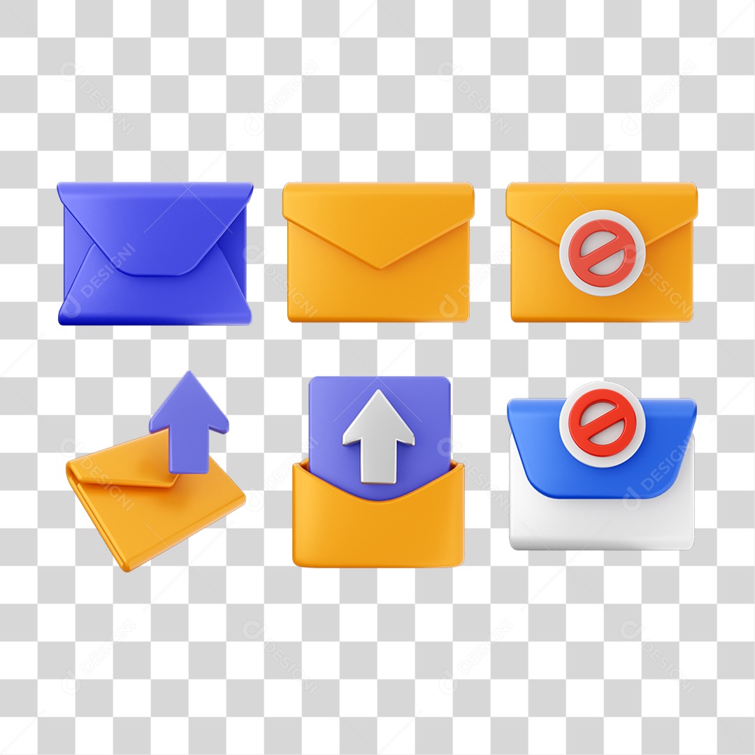 Pacotes de Ícones Arquivos Mensagem PNG Transparente