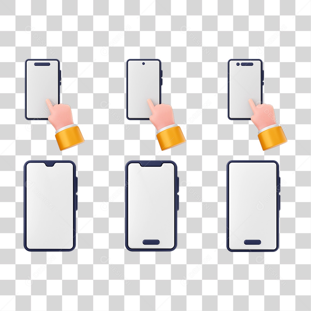 Ícone 3D Pacotes Internet Compras Online PNG Transparente