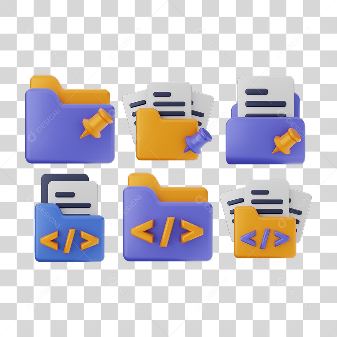 Pacote de Ícones Computador Internet PNG Transparente