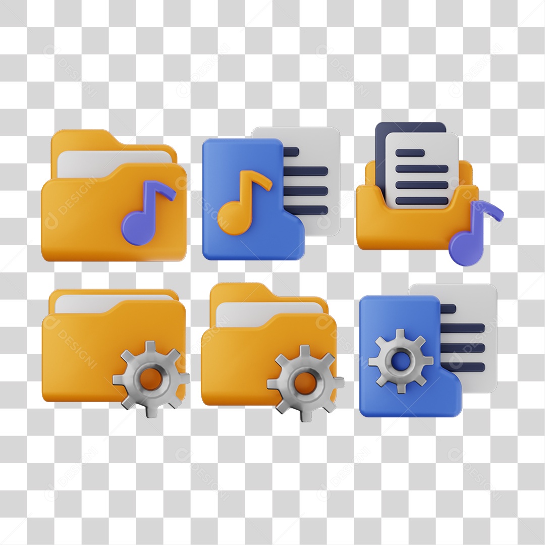 Pacote de Ícones Computador Internet PNG Transparente