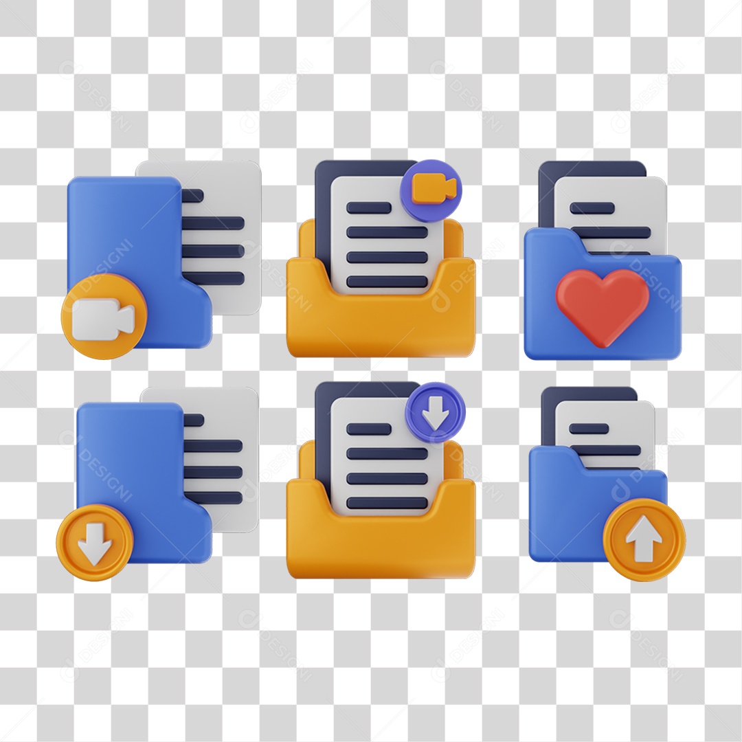 Pacote de Ícones Computador Internet PNG Transparente