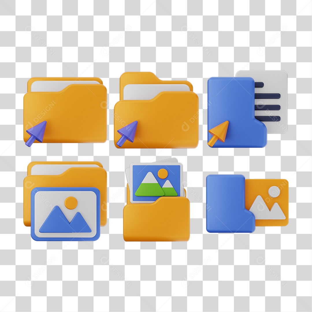 Pacote de Ícones Computador Internet PNG Transparente