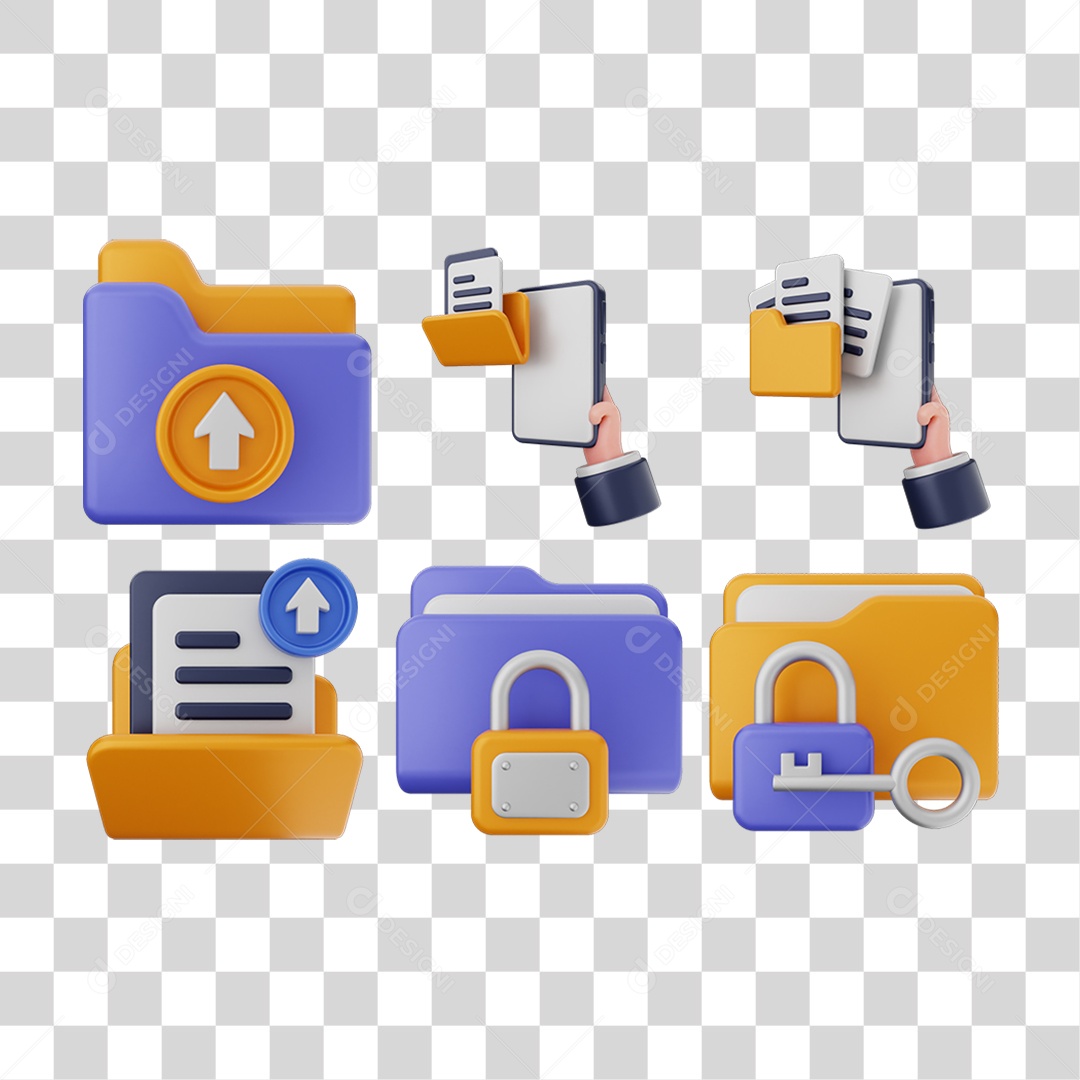 Pacote de Ícones Computador Internet PNG Transparente