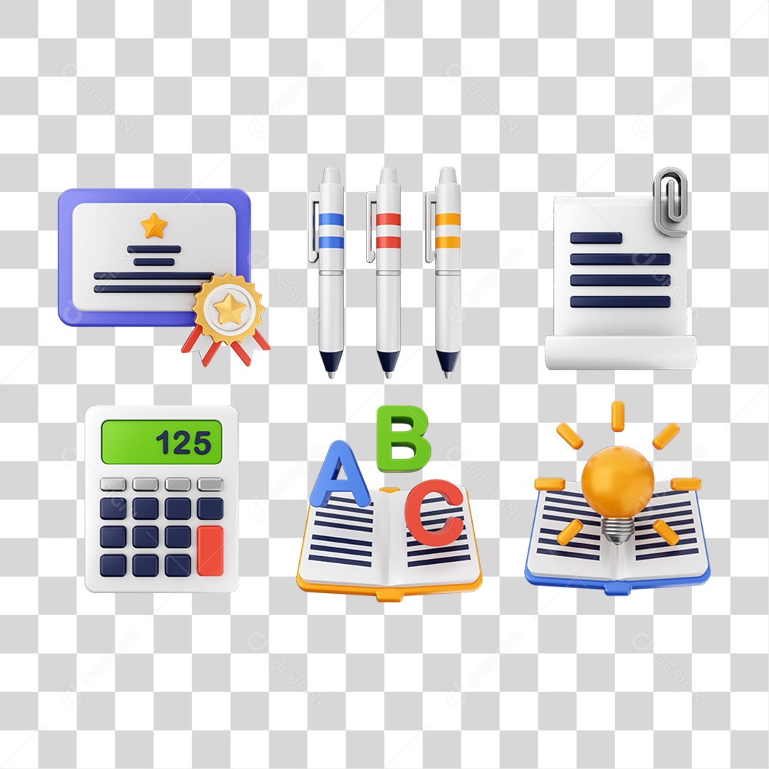 Pacote de Ícones Internet PNG Transparente