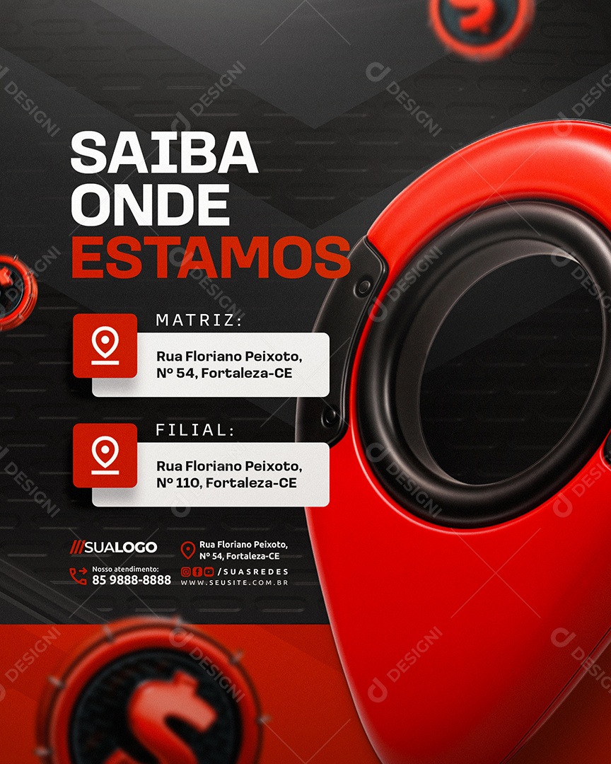 Mega Saldão Da Construção Saiba Onde Estamos Social Media PSD Editável